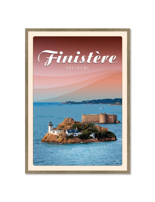 Carantec - Poster affiche – image encadrée