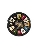 Horloge à engrenages avec verre – 08.035 – Ø 58 cm