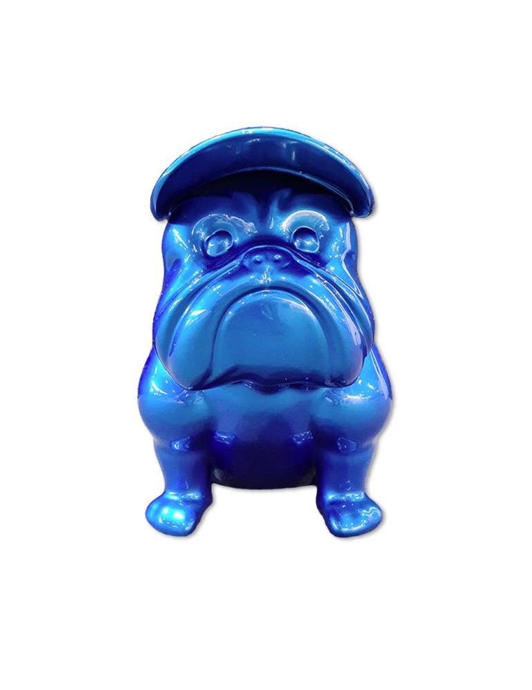 Chien Uni Bleu foncé - 04.617