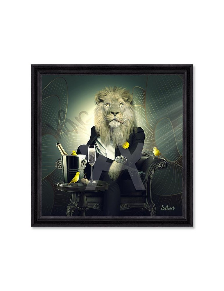 Lion chesterfield – Sylvain Binet