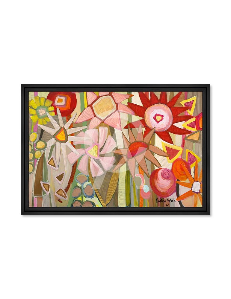 Fleurs années 60 – Martine Gonnin