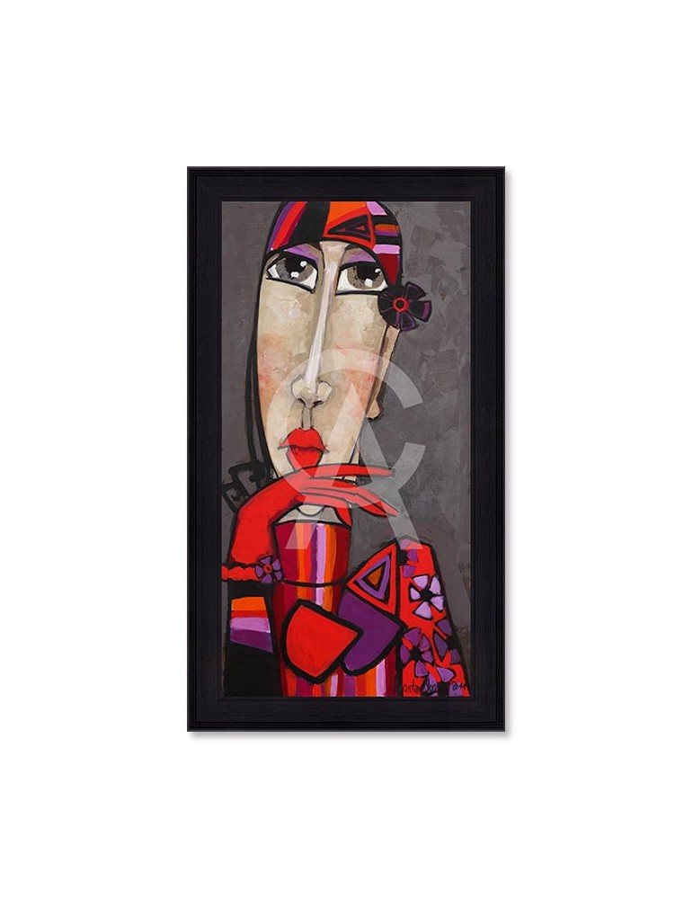 La Fille au Gant Rouge – Martine Gonnin