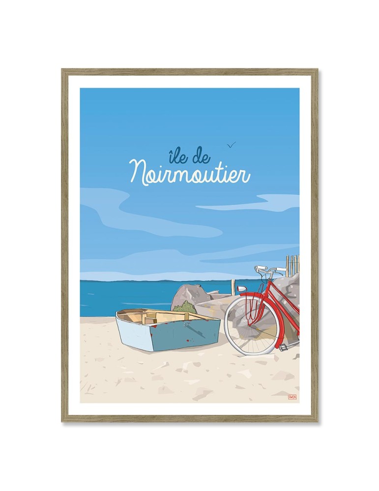 Ile de Noirmoutier – Poster affiche – image encadrée