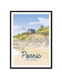Pornic - Loire Atlantique – Poster affiche – image encadrée