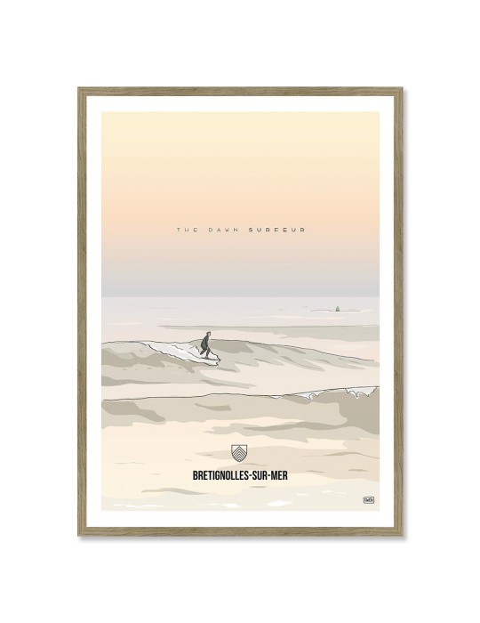 Bretignolles-sur-Mer – Poster affiche – image encadrée