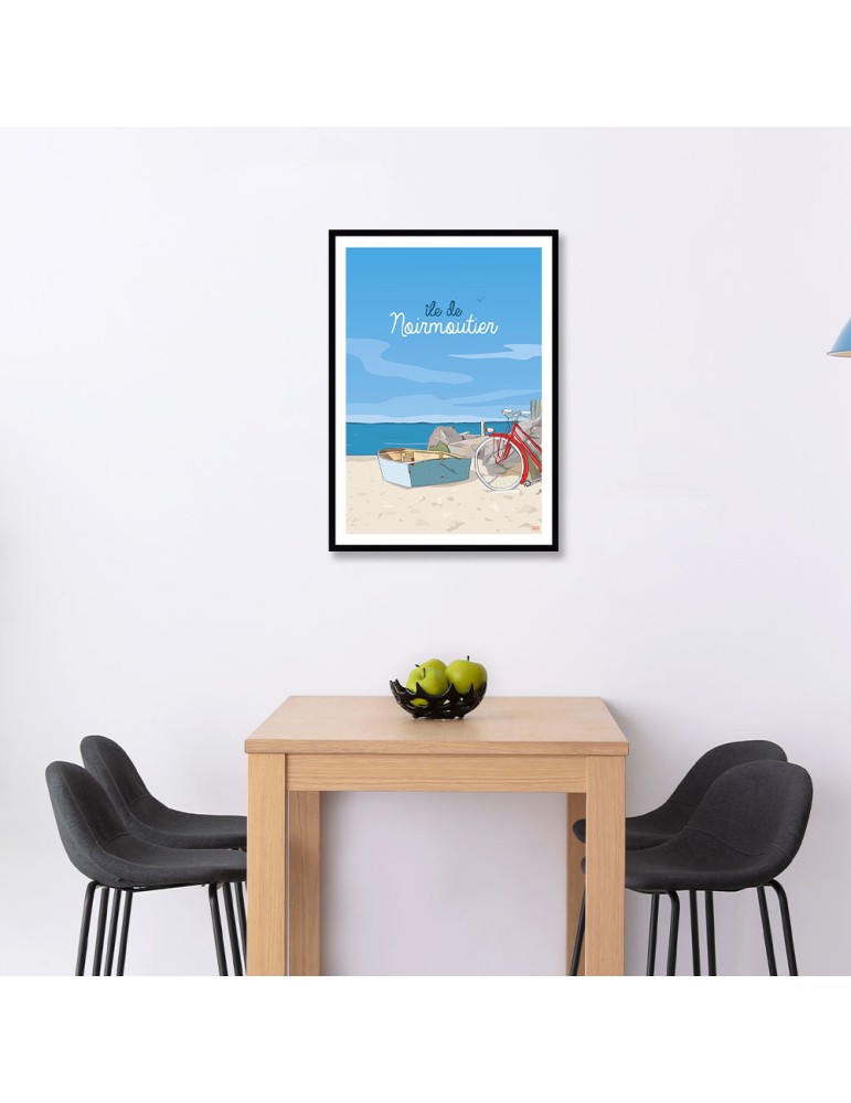Ile de Noirmoutier – Poster affiche – image encadrée