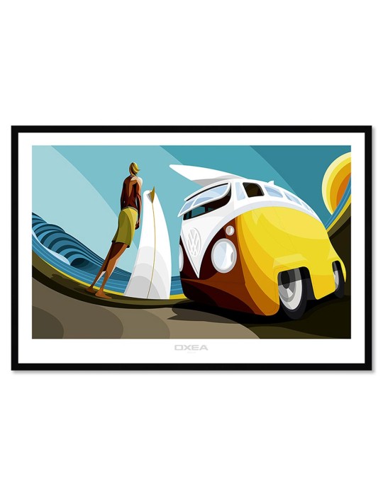 Surfa Saiona Classic – Oxea – image encadrée