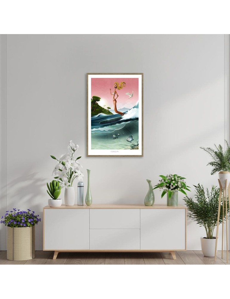 Surflaria – Oxea – image encadrée