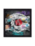 Les mains et la rose – Romaric