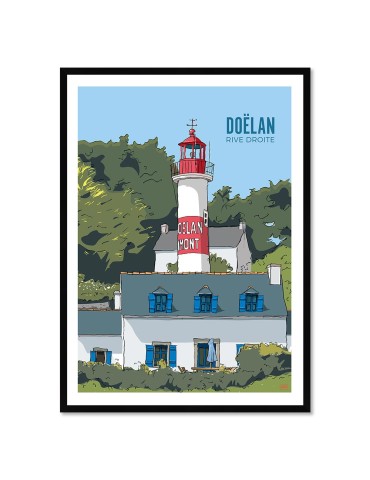Doëlan – Poster affiche – image encadrée