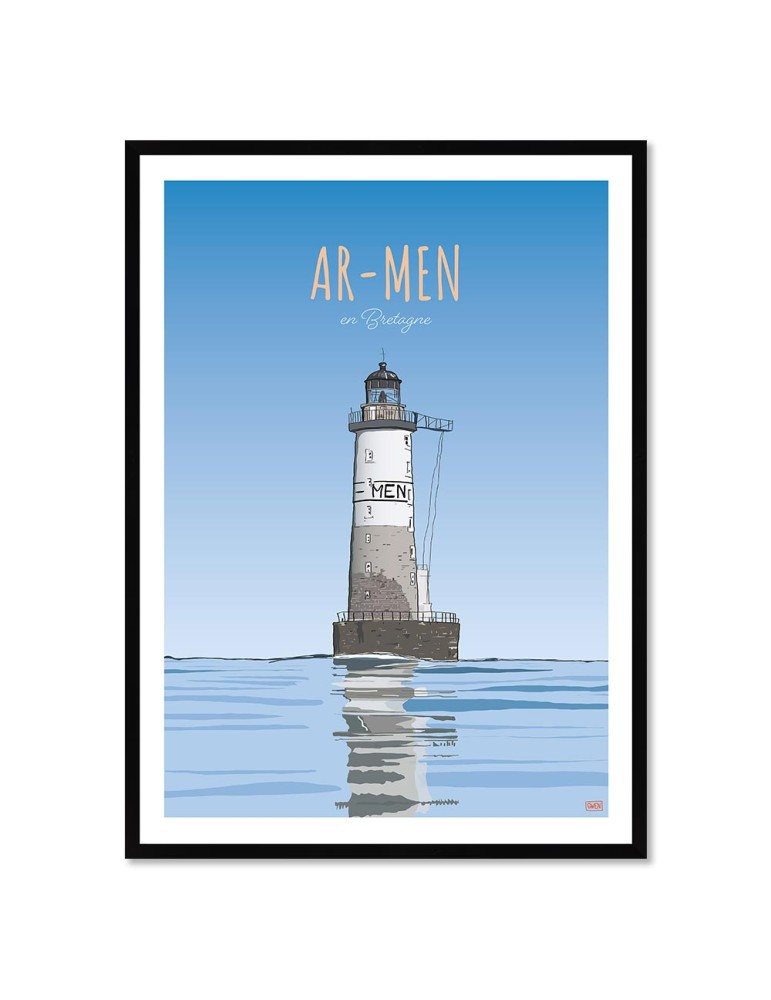Ar Men – Poster affiche – image encadrée