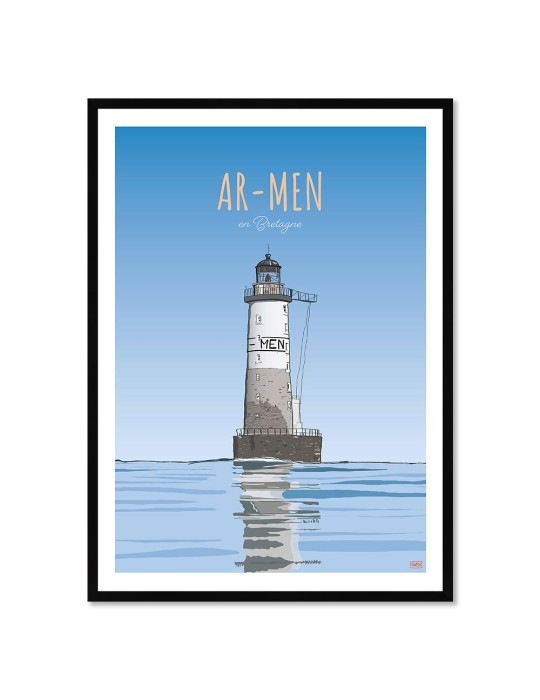 Ar Men – Poster affiche – image encadrée