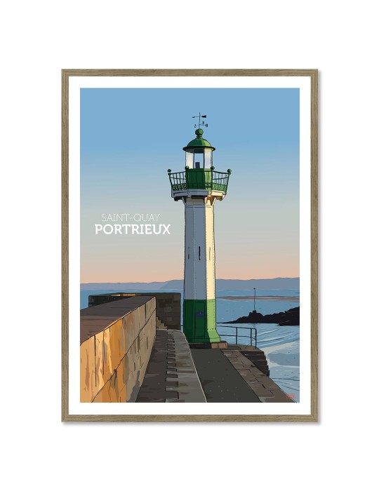 Saint-Quay-Portrieux – Poster affiche – image encadrée