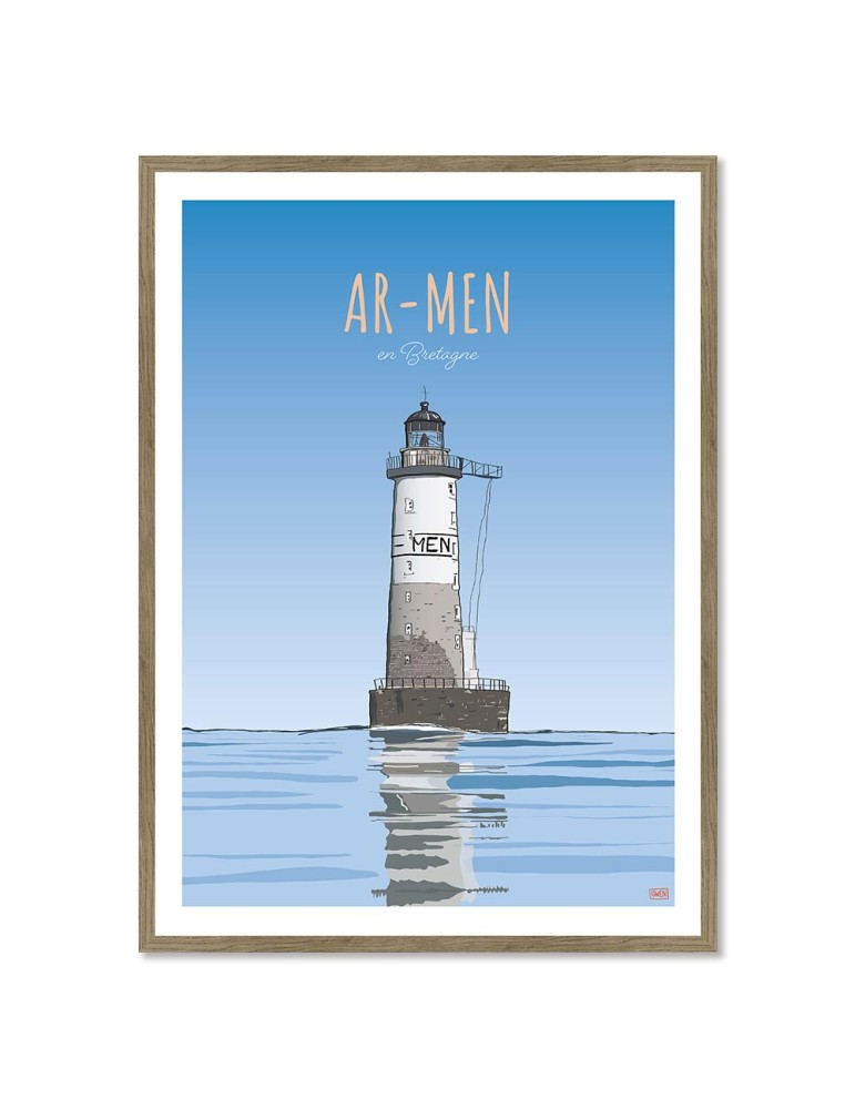 Ar Men – Poster affiche – image encadrée