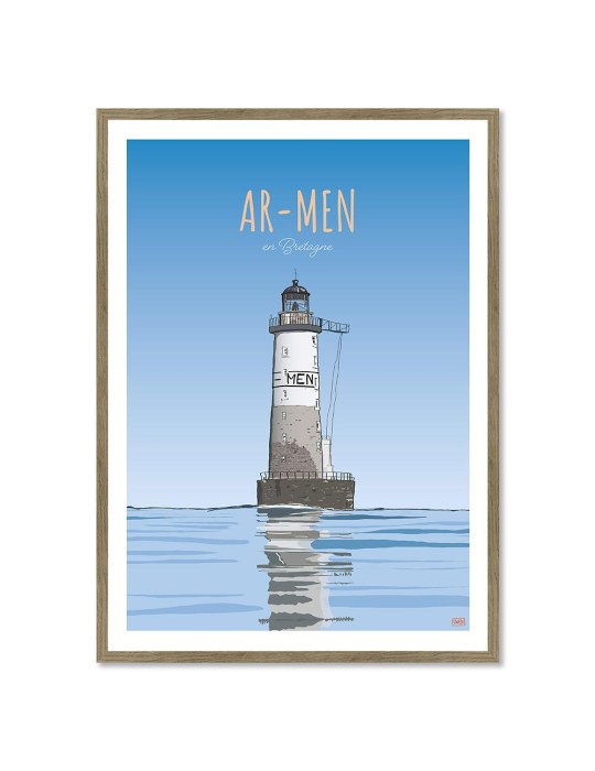 Ar Men – Poster affiche – image encadrée