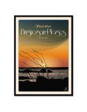 Brignogan-Plages Beg Ar Scaf - Poster affiche – image encadrée