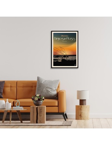 Brignogan-Plages Beg Ar Scaf - Poster affiche – image encadrée 2