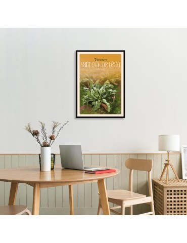 Saint-Pôl-De-Léon Choux Fleurs - Poster affiche – image encadrée 2