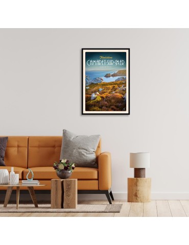 Camaret-Sur-Mer - Pointe de Pen Hir - Poster affiche – image encadrée 2