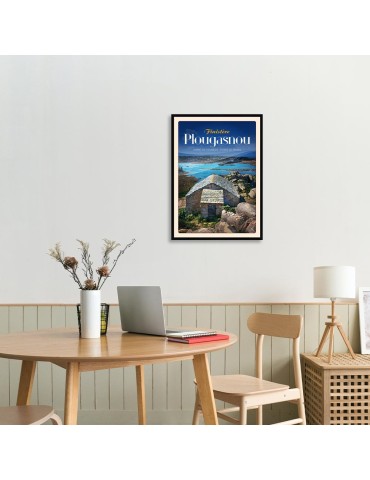 Plougasnou- Cabane du Douanier - Poster affiche – image encadrée 2