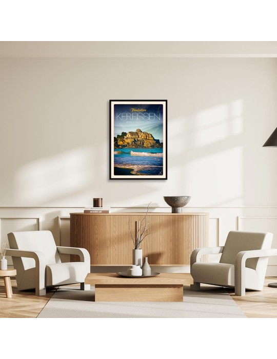 Kerfissien - Maison des Douaniers - Poster affiche – image encadrée
