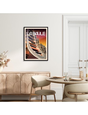 La baule-Escoublac - Poster affiche – image encadrée 2