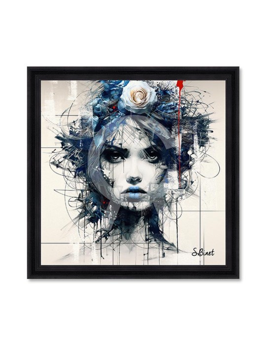 Femme Fleur Bleue – Sylvain Binet