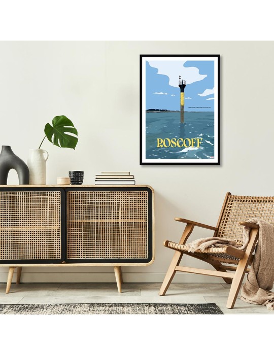 Roscoff – Poster affiche – image encadrée