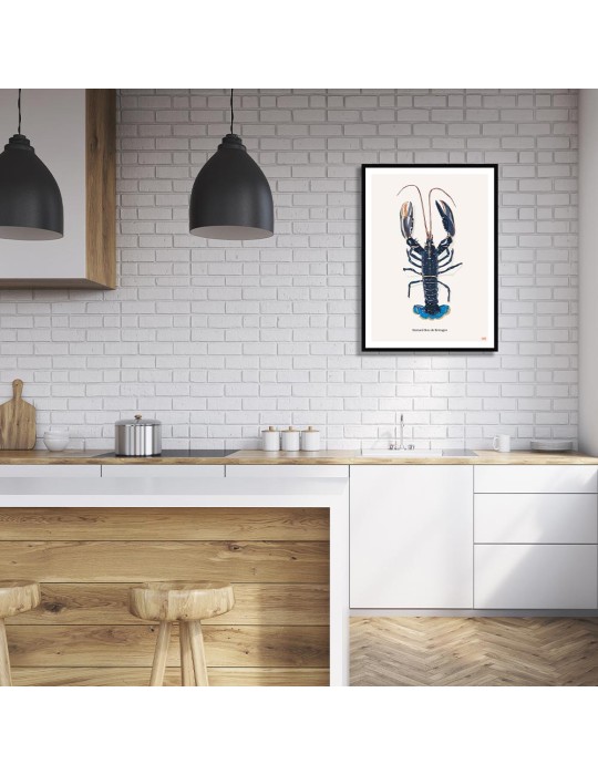 Homard – Poster affiche – image encadrée
