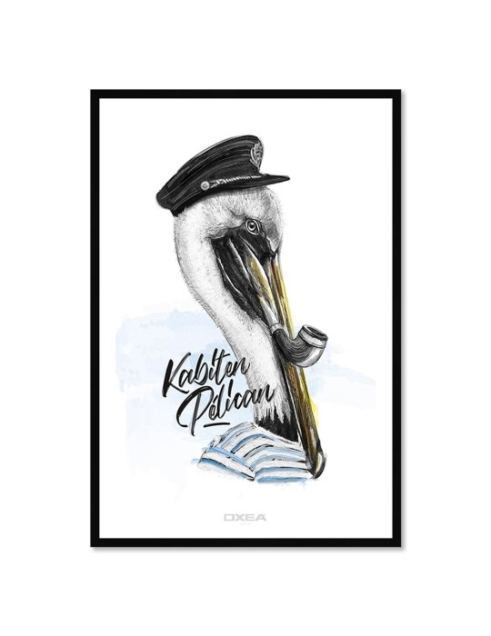 Kabiten Pelican – Oxea – image encadrée