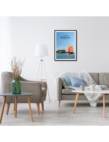 Golfe 56 – Poster affiche – image encadrée 2