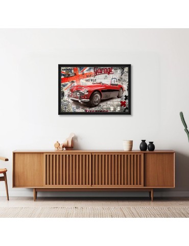 Red Austin Healey - Collection Rubix 2