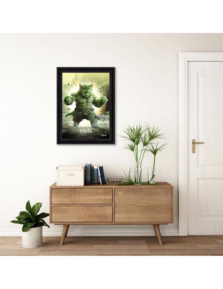 Chat Hulk – Sylvain Binet