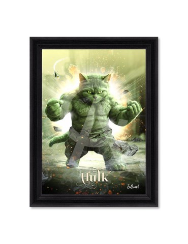 Chat Hulk – Sylvain Binet