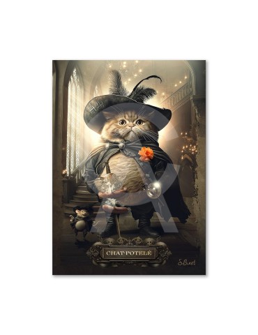 Chat-potelé