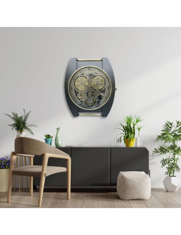 Horloge à engrenages avec verre – 08.091 – 56x66 cm 2
