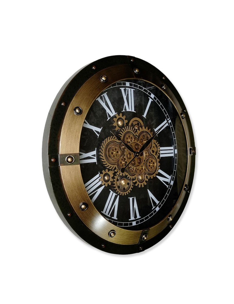 Horloge à engrenages avec verre – 08.089 – Ø 80 cm