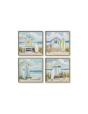 Set de 4 toiles encadrées - 03.3509D