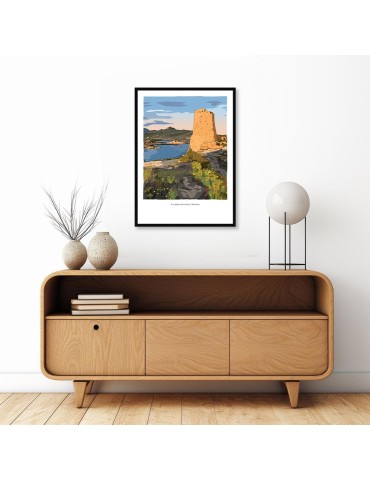 Ile Rousse – Poster affiche – image encadrée 2