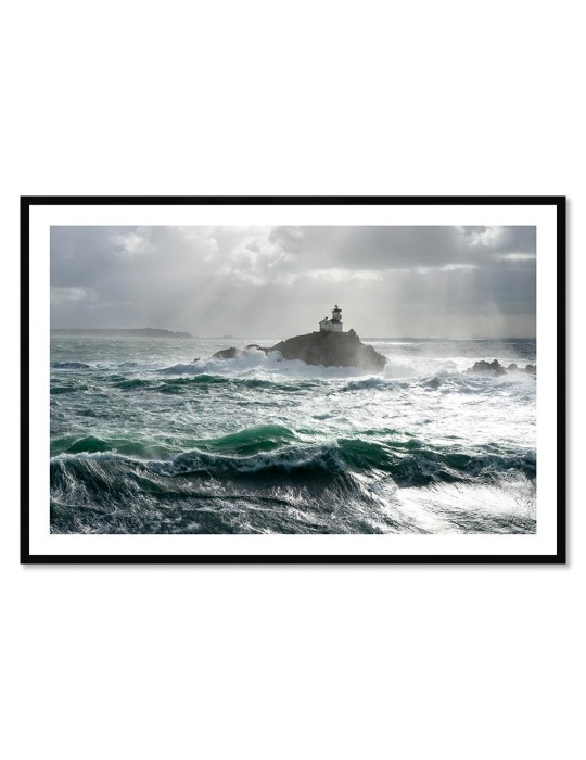 Phare de Tevennec - Tempête Ciaran – Mathieu Rivrin