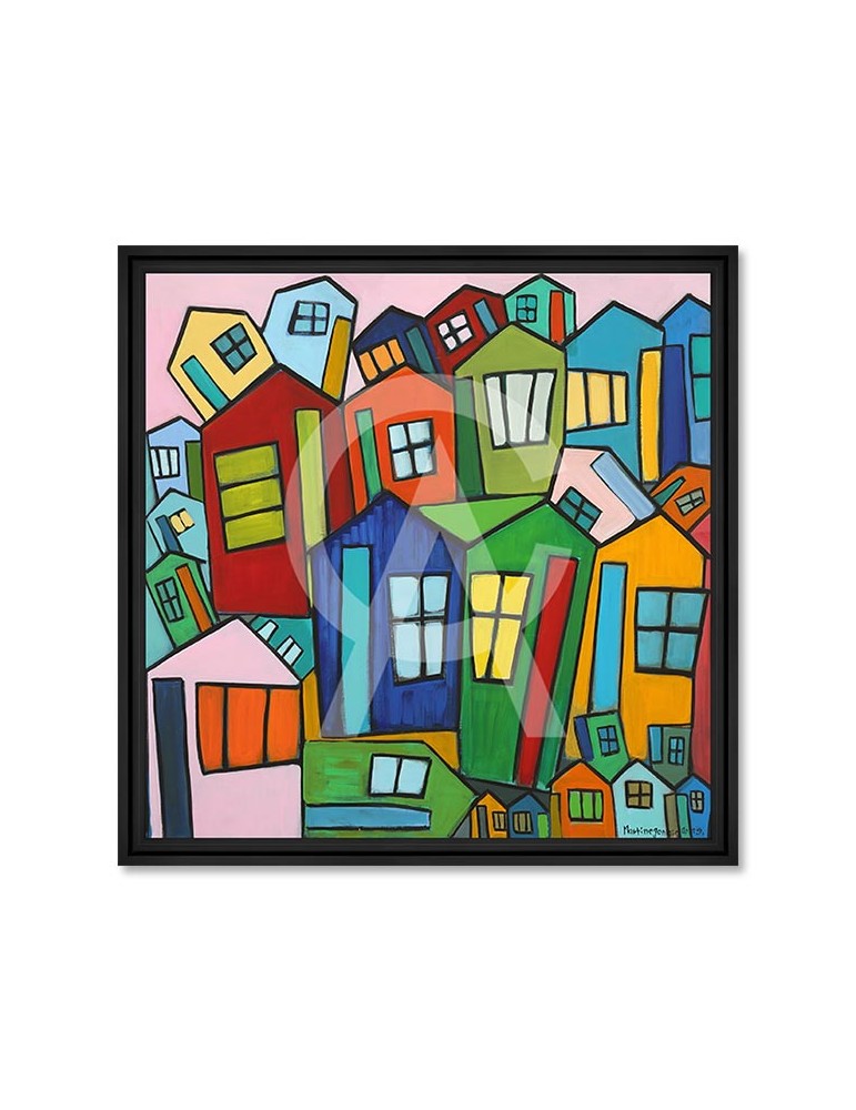 Cabanes Colorées – Martine Gonnin
