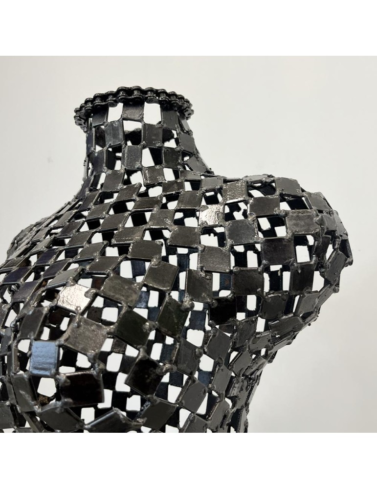 Sculpture métal – Buste - 06.519