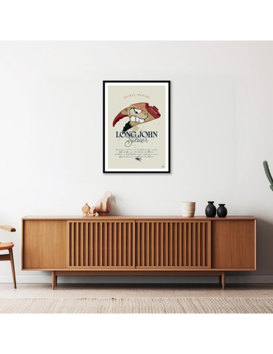 Long-John – Poster affiche – image encadrée
