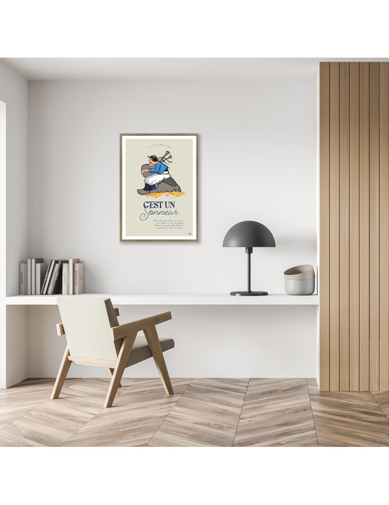 Sonneur – Poster affiche – image encadrée