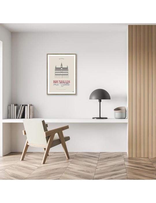 Bruxelles – Poster affiche – image encadrée