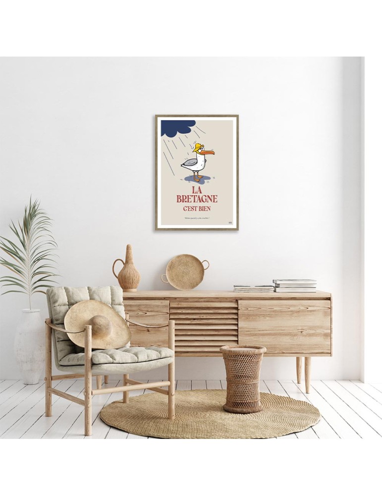 Bretagne Bien – Poster affiche – image encadrée