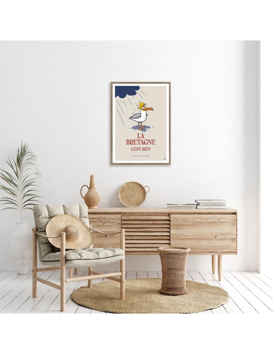 Bretagne Bien – Poster affiche – image encadrée