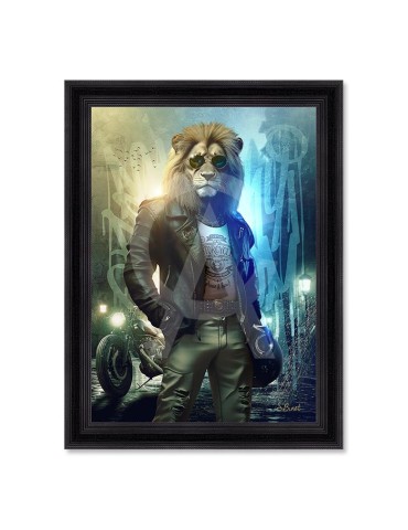 Lion Motard – Sylvain Binet