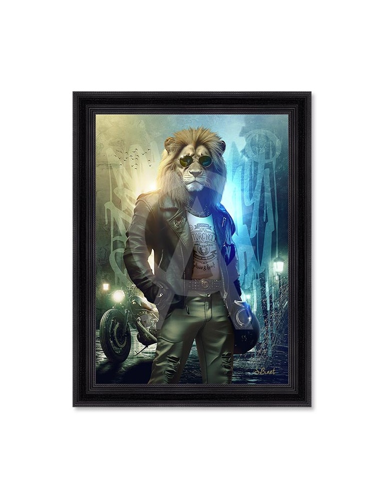 Lion Motard – Sylvain Binet